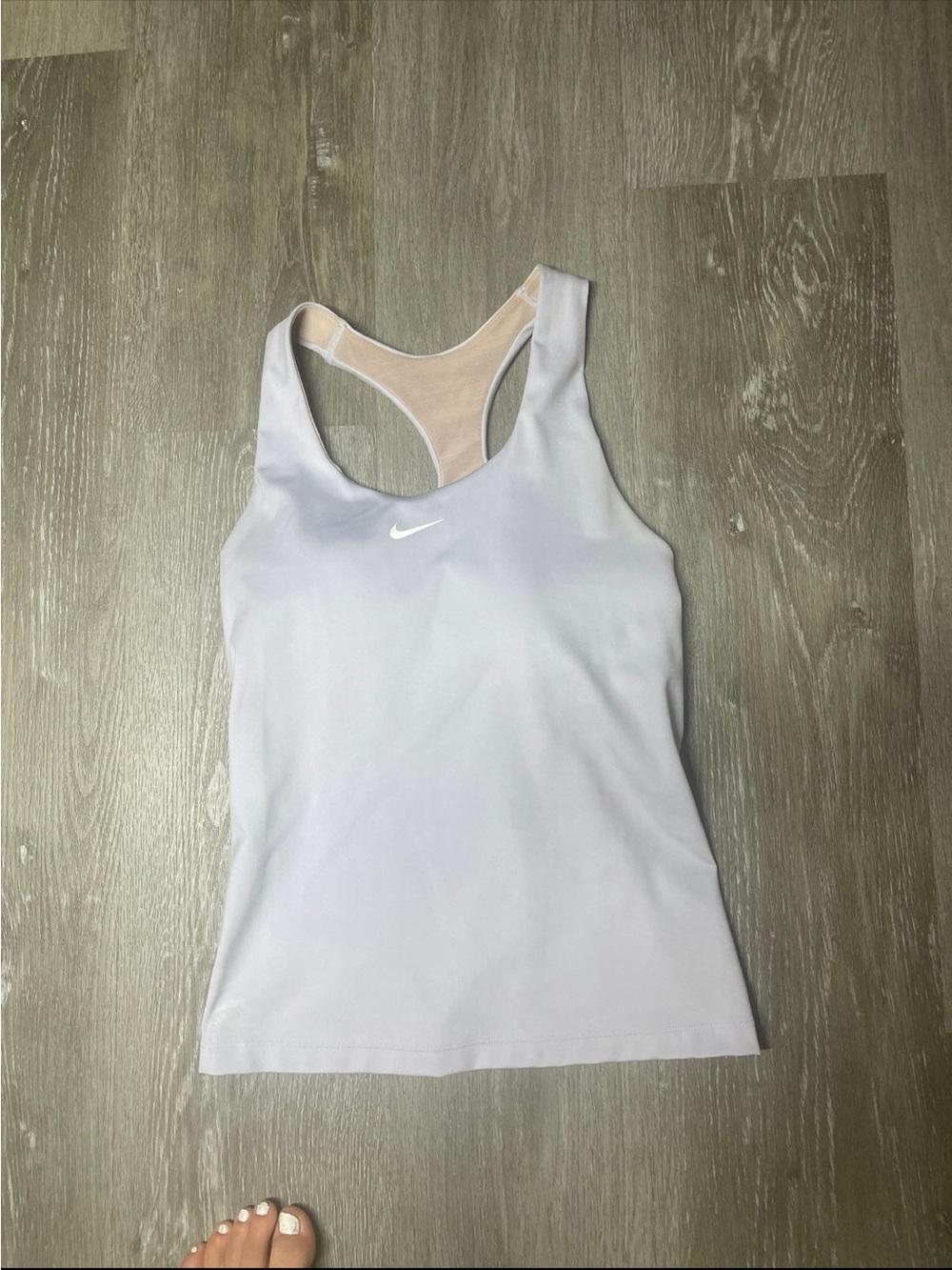 Nike Women’s Light Lavender Racerback Training Tank